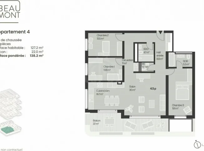 4.5 Zimmer Wohnung in Lausanne – foto 5 di 5