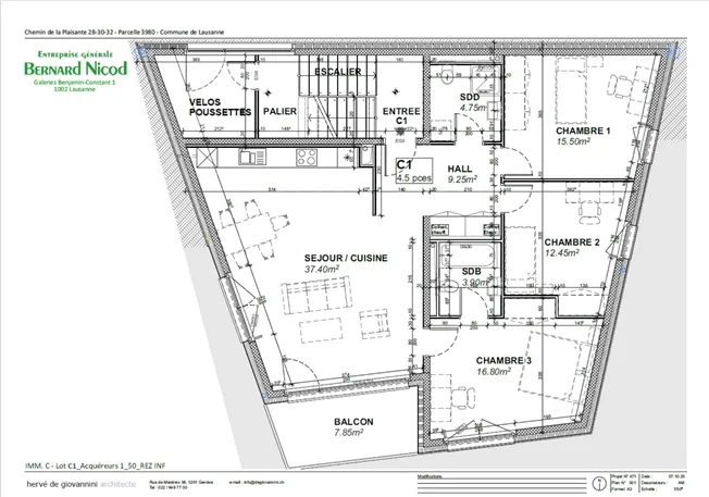 4.5 Zimmer Wohnung in Lausanne – foto 3 di 5