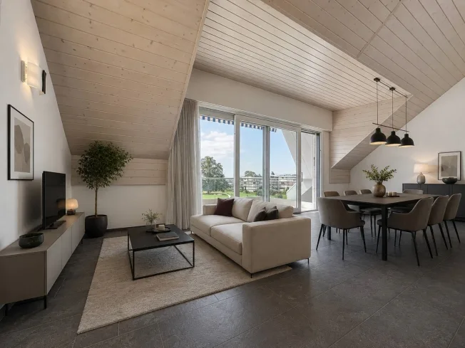5.5 Zimmer Attikawohnung in Préverenges – Foto 2 von 12