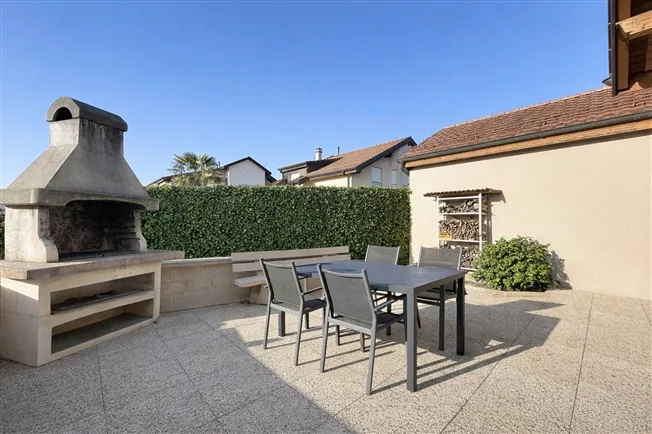 Villa mit beheiztem Pool und freier Sicht in Villars-Sainte-Croix – Foto 22 von 25