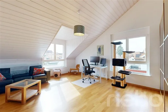 4.5 Zimmer Attikawohnung in Boulens – photo 7 sur 12