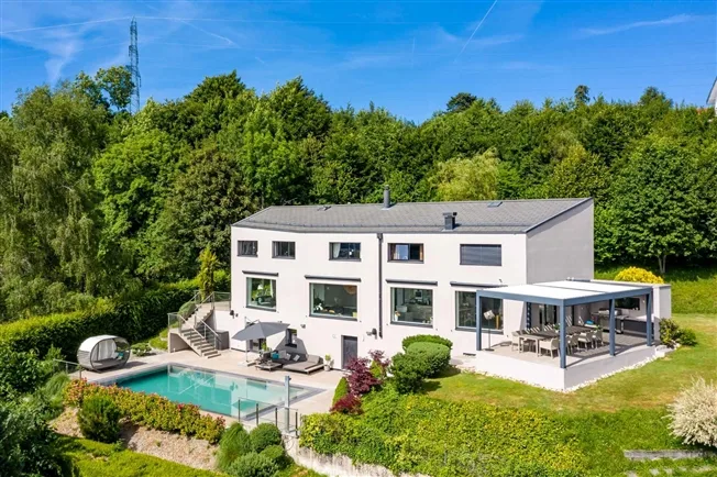 Zeitgenössische Eleganz mit Panoramablick auf den Genfersee – Foto 14 von 26