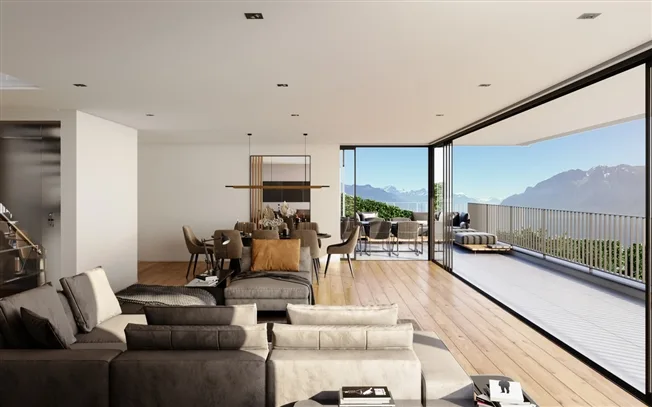6.5 Zimmer Einfamilienhaus in Chexbres – Foto 6 von 7