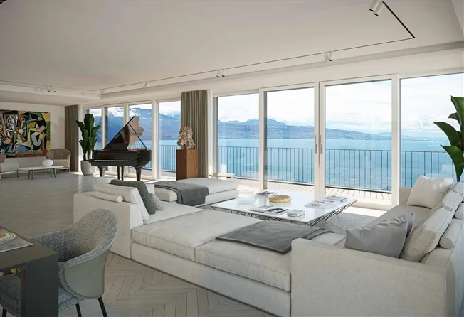 5.5 Zimmer Attikawohnung in Chexbres – Foto 6 von 11