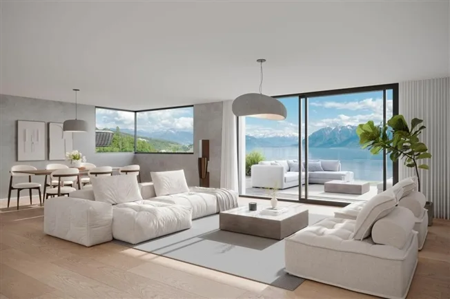 4.5 Zimmer Wohnung in Grandvaux – Foto 2 von 7