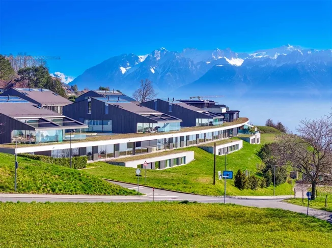 5.5 Zimmer Attikawohnung in Grandvaux – Foto 2 von 9