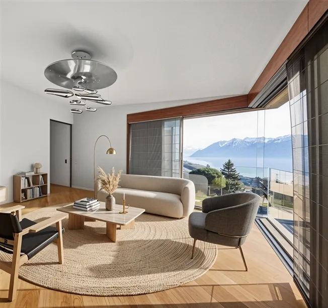 3.5 Zimmer Wohnung, 1093 La Conversion