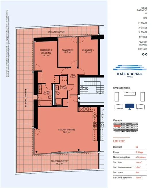 4.5 Zimmer Wohnung in Rolle – Foto 6 von 6