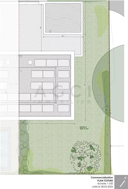 Villa bifamiliare contemporanea THPE con giardino privato – Grand-Saconnex – foto 12 di 12