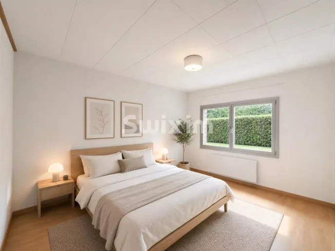 5.5 Zimmer Einfamilienhaus in Le Lignon – Foto 6 von 9