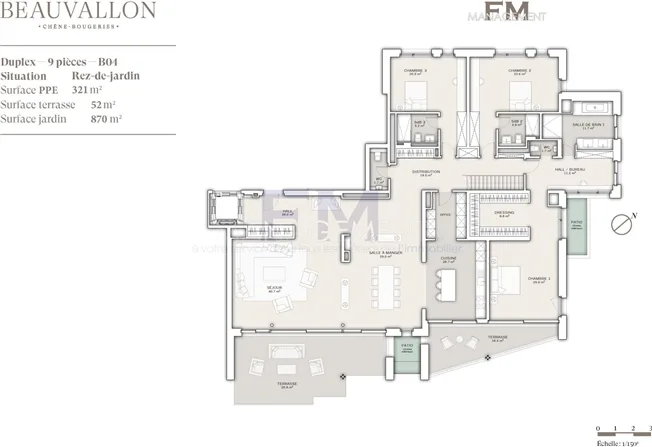 9 Zimmer Wohnung in Chêne-Bougeries – Foto 10 von 16