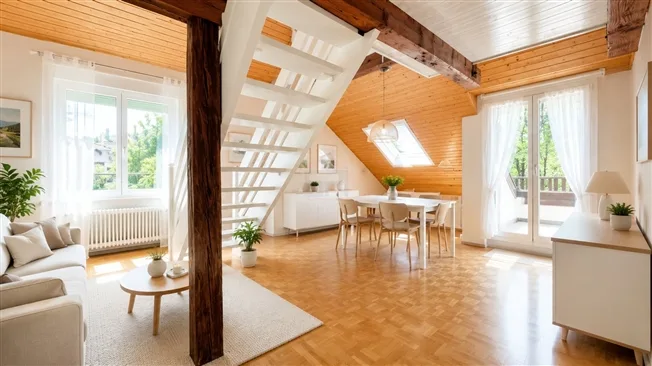 4 Zimmer Attikawohnung in Bernex – photo 2 sur 8