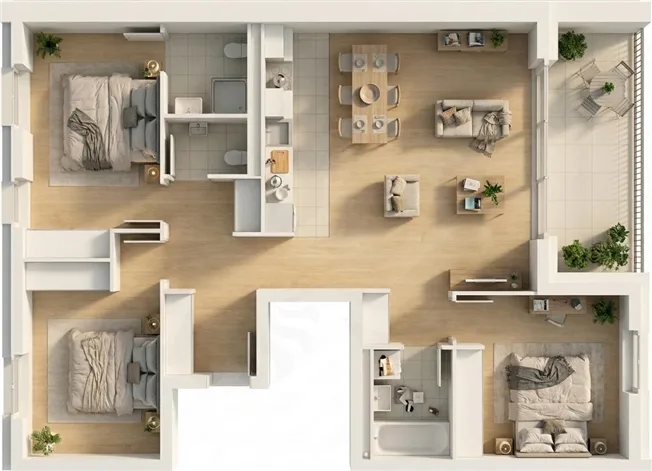 5 Zimmer Wohnung, 1244 Choulex