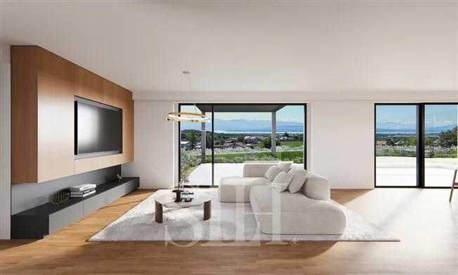 5.5 Zimmer Reihenfamilienhaus in Genolier – Foto 5 von 12
