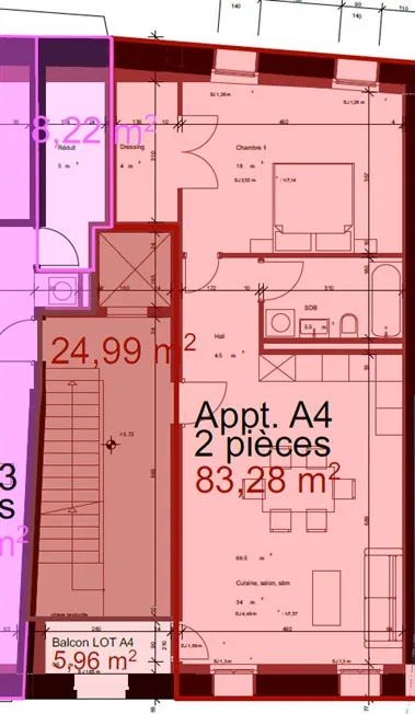 2 Zimmer Wohnung in Chéserex – Foto 5 von 7