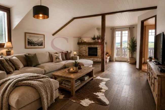 2 logements de 3.5 pièces - Chalet de caractère avec vue dégagée – photo 7 sur 11