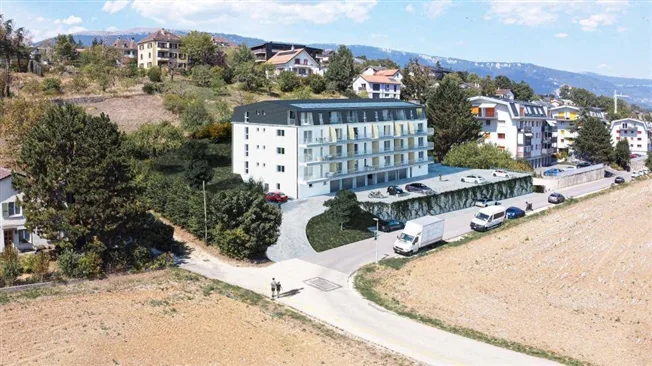 Magnifique appartement neuf de 4½ au rez supérieur avec balcon et vue dégagée – foto 19 di 21