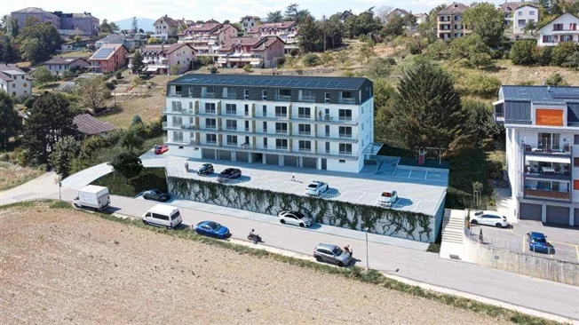 Magnifique appartement neuf de 4½ au rez supérieur avec balcon et vue dégagée – foto 20 di 21