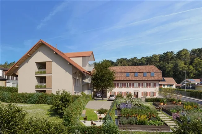 2.5 Zimmer Wohnung in Ménières – Foto 3 von 14