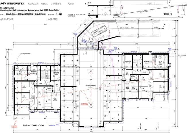 3.5 Zimmer Wohnung in St-Aubin FR – photo 5 sur 6