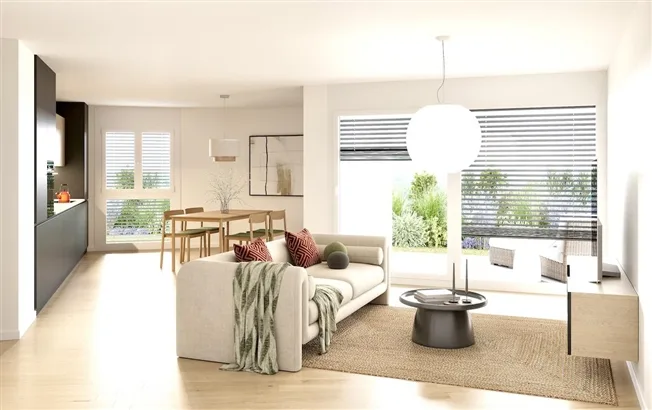 4 Zimmer Wohnung in Attalens – Foto 3 von 8