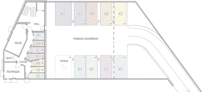 4 Zimmer Wohnung in Attalens – Foto 7 von 8
