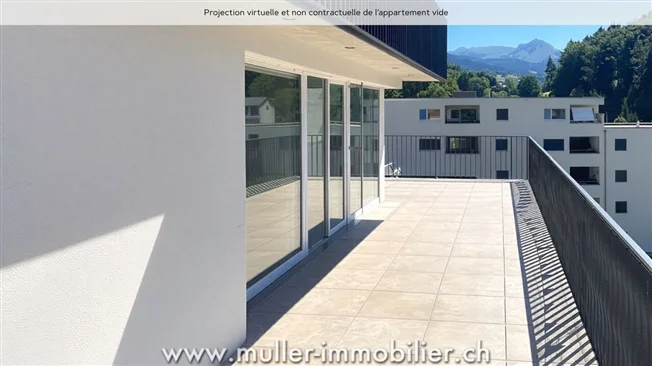 4.5 Zimmer Wohnung in Remaufens – Foto 6 von 14