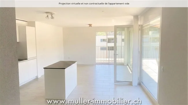 4.5 Zimmer Wohnung in Remaufens – Foto 3 von 14