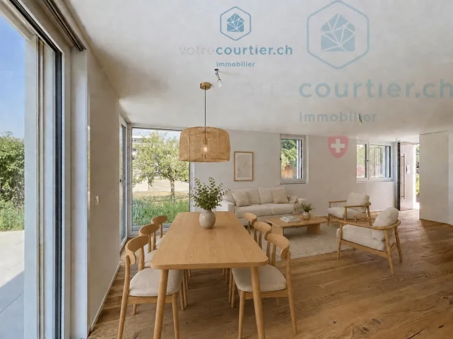 5.5 Zimmer Einfamilienhaus in La Tour-de-Trême – Foto 11 von 18
