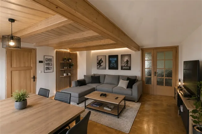 Maison gruérienne authentique avec superbe vue – photo 5 sur 12