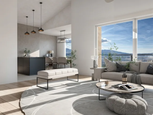 3.5 Zimmer Wohnung in Botterens – foto 6 di 8