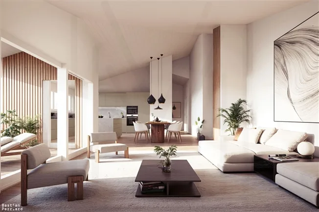 4.5 Zimmer Wohnung in Botterens – Foto 2 von 7