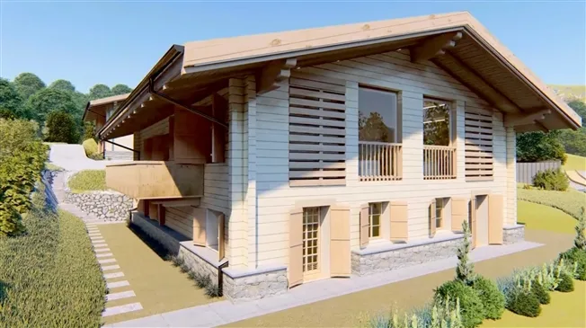 4.5 Zimmer Chalet in Château-d'Oex – foto 2 di 19