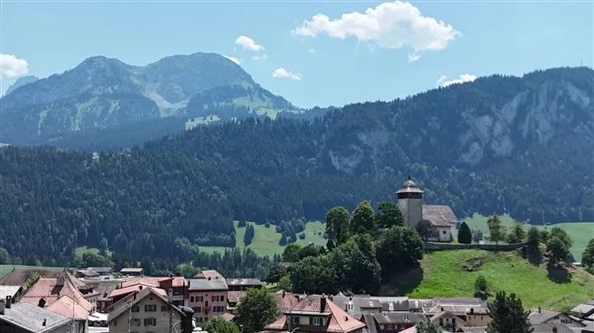 Un chaleureux 3 pièces sous les toits au coeur de Château-d'Oex – photo 10 sur 13