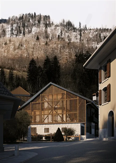 5.5 Zimmer Einfamilienhaus in Neirivue – Foto 11 von 15