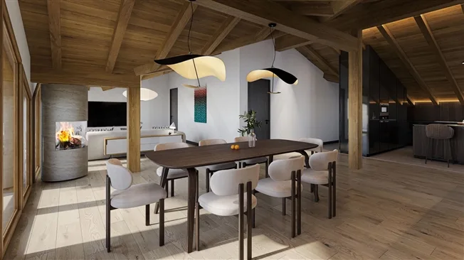 Attico eccezionale nel cuore di Intyamon - residenza principale o secondaria – foto 2 di 8