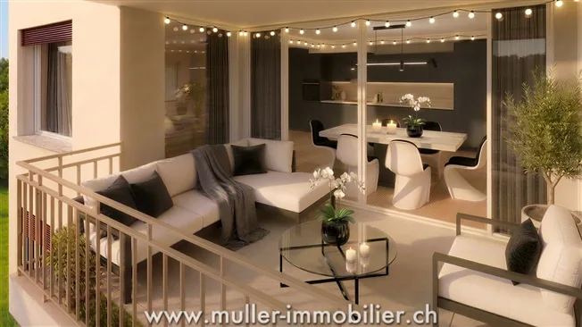 3.5 Zimmer Wohnung in Siviriez – foto 5 di 11