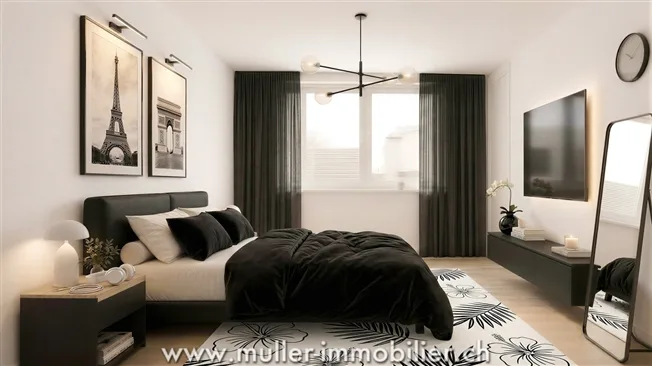 3.5 Zimmer Wohnung in Siviriez – foto 3 di 11