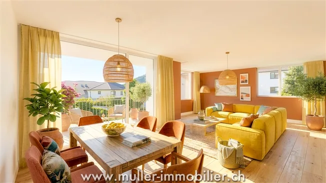 4.5 Zimmer Wohnung in Siviriez – Foto 2 von 13