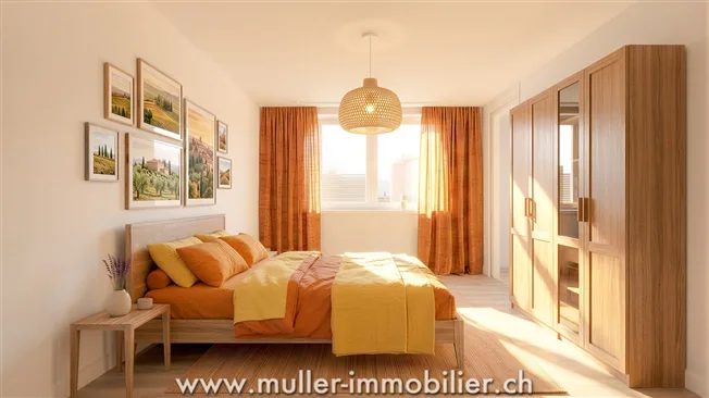 4.5 Zimmer Wohnung in Siviriez – Foto 3 von 13