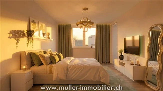 2.5 Zimmer Wohnung in Siviriez – Foto 4 von 13