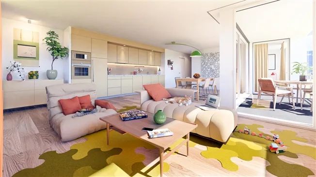 4.5 Zimmer Wohnung in Siviriez – Foto 7 von 10