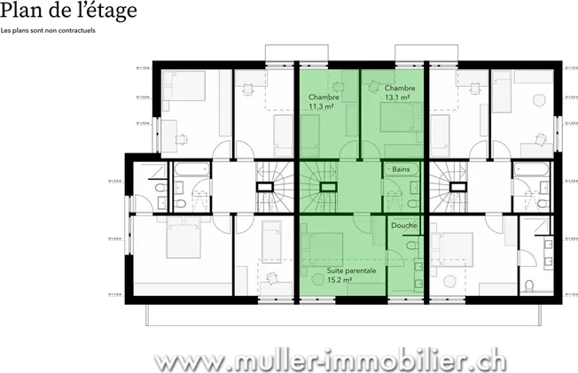 5 Zimmer Villa in Le Mouret – foto 5 di 13