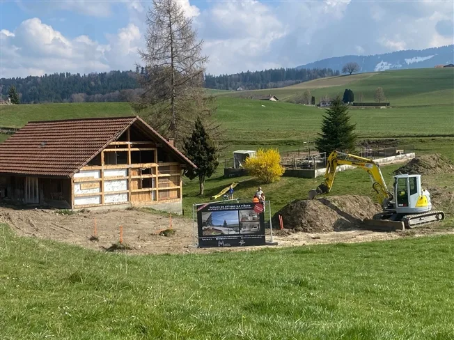5.5 Zimmer Wohnung in Treyvaux – Foto 5 von 6