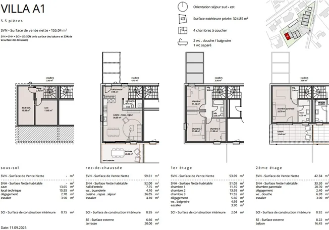 5.5 Zimmer Reihenfamilienhaus in Cottens FR – Foto 9 von 11