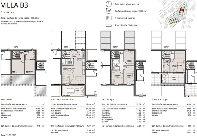 5.5 Zimmer Reihenfamilienhaus in Cottens FR – Foto 9 von 11