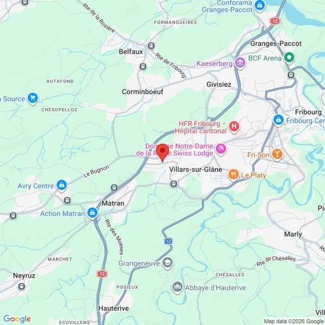 4.5 Zimmer Wohnung in Villars-sur-Glâne – Foto 9 von 9
