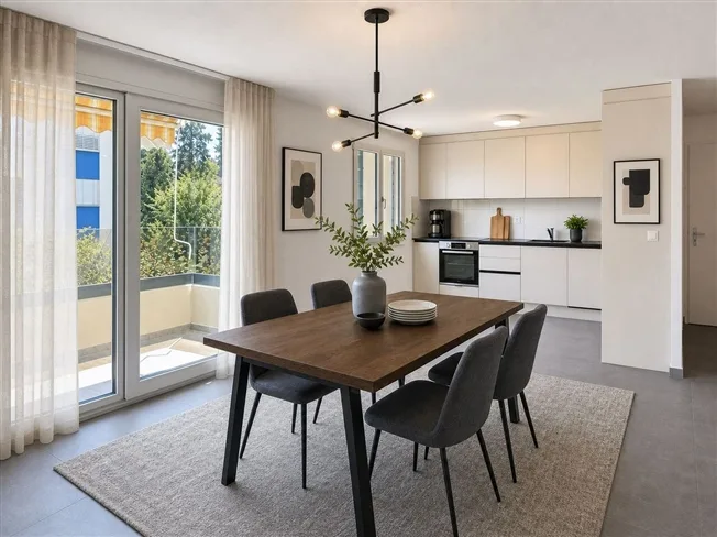 3.5 Zimmer Wohnung in Gurmels – foto 8 di 14