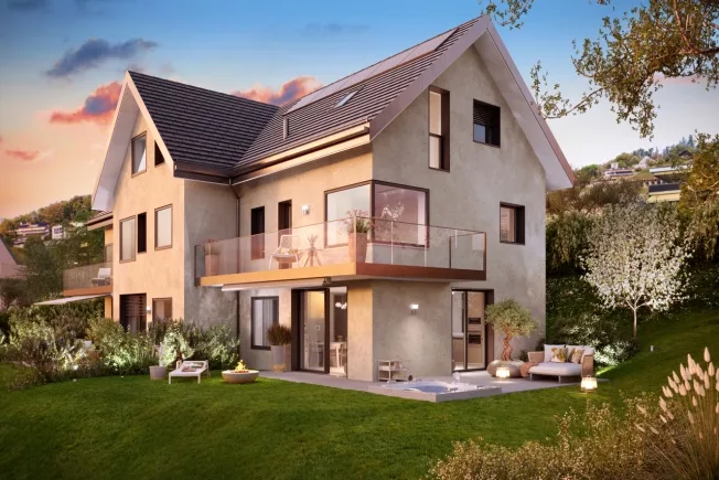 5.5 Zimmer Reihenfamilienhaus in Corseaux – Foto 2 von 15