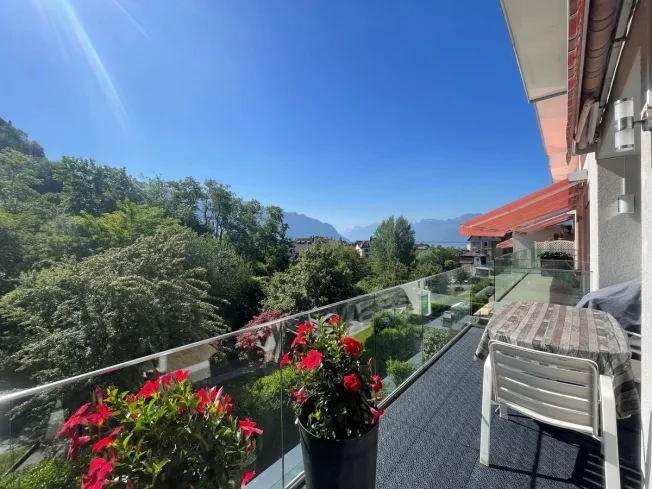 5.5 Zimmer Attikawohnung in Clarens – Foto 3 von 13